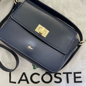 Blue Navy Lacoste Clutch